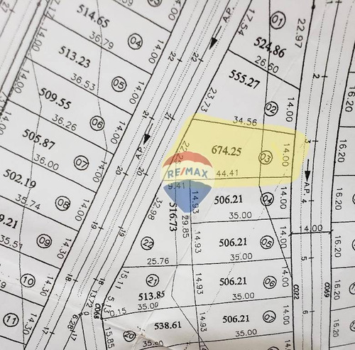 Imagem 9 de 13 de Terreno À Venda No Res. Lago Azul, 674 M² Por R$ 220.000 - Lagoa Bonita - Engenheiro Coelho/sp - Te0004