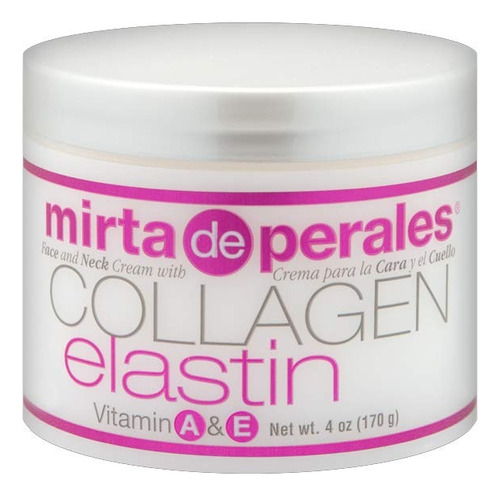 Mirta De Perales - Crema De Colágeno Y Elastina 170gr Momento de aplicación Día/Noche Tipo de piel Todo tipo de piel