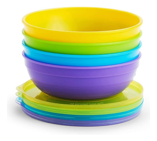 Munchkin Bowls Set De 10 Piezas De Alimentación Bebe