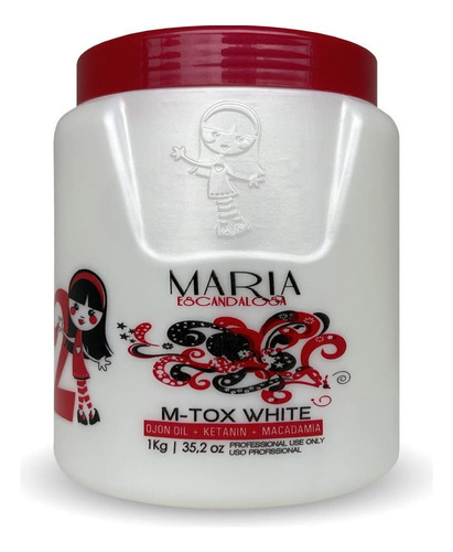 Maria Escandalosa M-tox White 1kg Botox Con Formol