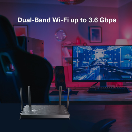 Tp-link Archer Router Wifi7, Hasta 3600mbps, Puertos 2.5ge
