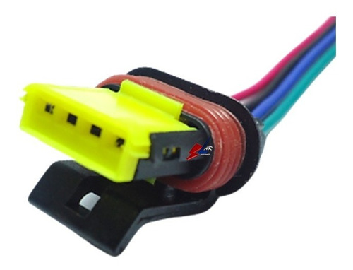 Conector Sensor Iac Fiesta  Power  Max  Move  1.6  4pines 