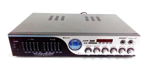 Amplificador Karaoke De 120w+120w Con Bluetooth,nuevo