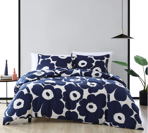 Marimekko - Juego De Edredon Queen, Ropa De Cama De Algodon