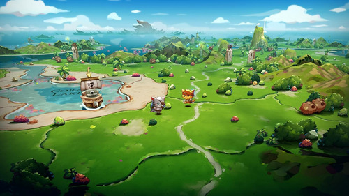 Medios físicos del conmutador Cat Quest 3
