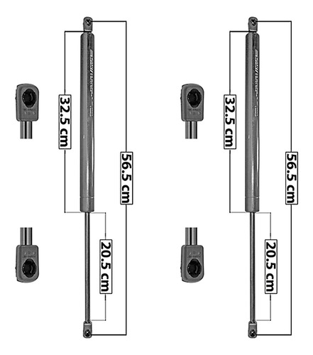 Kit-2 Amortiguadores 5a Puerta Mercury Mountaineer 96 A 01