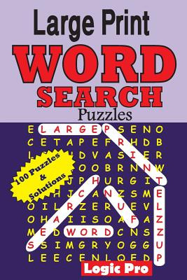 Libro Large Print Word Search Puzzles - Pro, Logic