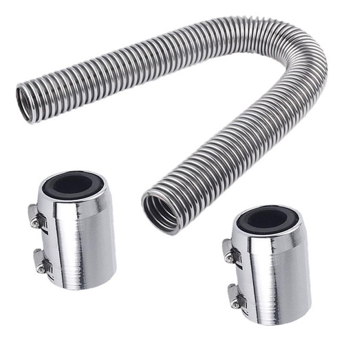 Kit De Mangueras Flexibles De 24 Pulgadas Con 2 Tapas De 60