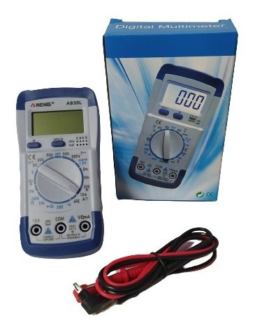 Multímetro Tester Digital A830l Voltimetro Amperímetro Ohmio