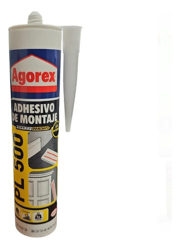 Adhesivo Montaje Agorex Pl500 370gr