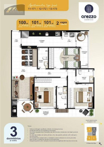 Imagem 17 de 22 de Apartamento Com 2 Dormitórios À Venda, 72 M² Por R$ 377.249 - Ocian - Praia Grande/sp - Ap2789