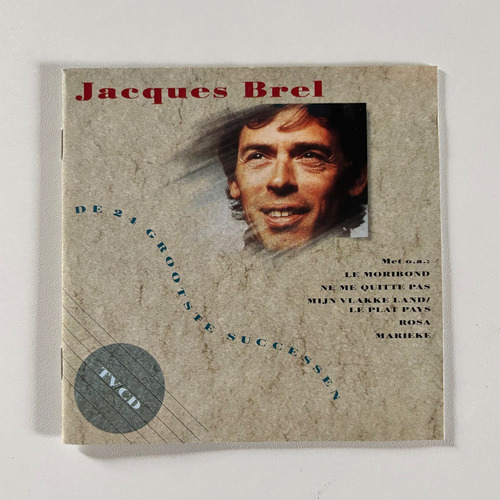 Cd Jacques Brel De 24 Grootste Successen Importado Estandar (Usado)