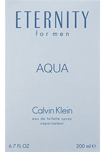 Calvin Klein Eternity Aqua Perfume Para Hombre 200 Ml