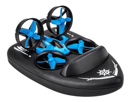 Barco Lancha 3 En 1 Niños Rc Drone/barco/coche