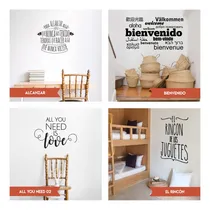 Comprar Vinilos Decorativos De Pared Frases Personalizados
