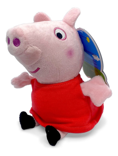 Peppa Pig Mini Pelúcia Com 19cm - Sunny Brinquedos