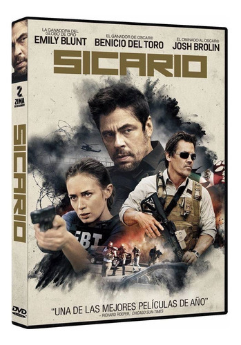 Sicario Benicio Del Toro Pelicula Dvd