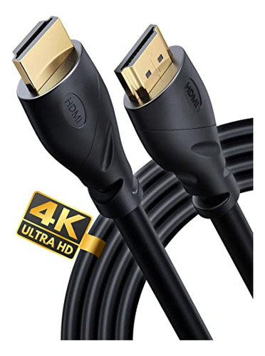 Powerbear 4k Hdmi Cable 20 Ft Ante Alta Velocidad, Caucho &a