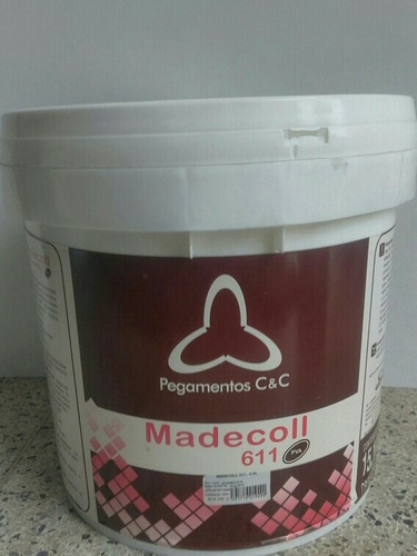 Pega Madecoll 611 Cuñete Cola Blanca Clase A Couttenye Formi