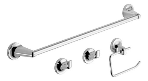 Imagen 1 de 2 de Juego De Accesorios Para Baño Hydros Nova 4 Piezas