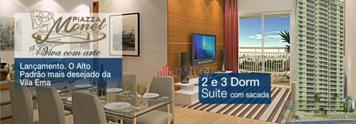 Imagem 2 de 23 de Apartamento Com 2 Dormitórios À Venda, 77 M² Por R$ 521.682,72 - Vila Ema - São José Dos Campos/sp - Ap0716