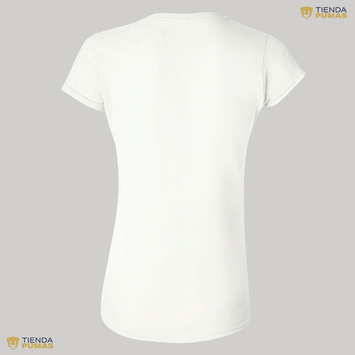 Playera Pumas Unam Mujer Logo Azul