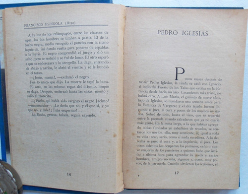 Raza Ciega Saltoncito Francisco Espínola Primera Ed. Firmado