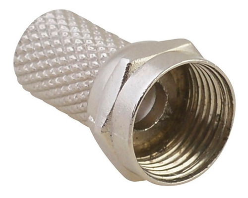 Kit 10 Piezas Conector De Rosca Tipo F Para Cable Coaxia /vc