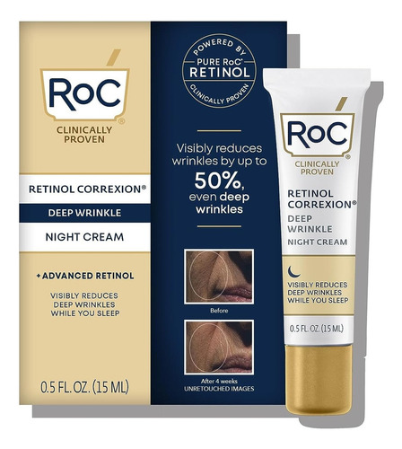 Roc Retinol Correxion Crema De Noche Antienvejecimiento