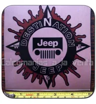 Comprar Combo De Calcomanias Impresas Para Jeep (3trump Unidad)
