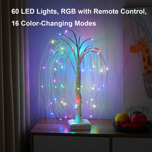 Árvore 60 Dos Bonsais Luzes Conduzidas Rgb De 19,67
