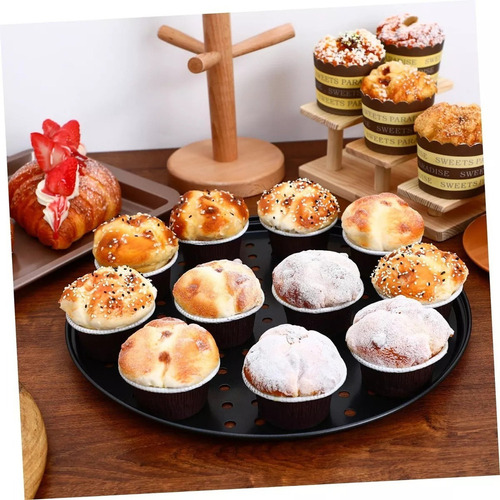 Juego Moldes Bandeja Pizza Agujeros Sarten Horno