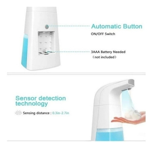 Dispensador Sensor Infrarrojo Automaticode Jabón Líquido