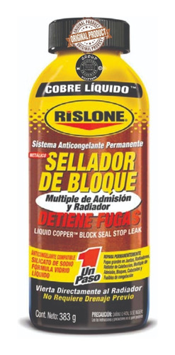 Sellador Del Múltiple De Admisión Y Radiador. Reparador !