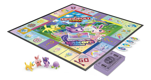 Juego De Mesa Monopoly Junior: Unicorn