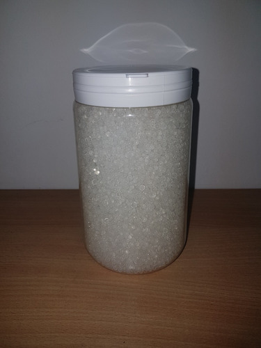 Silicagel Esférica Blanca 3-5 Mm. En Potes De 1 Kg.