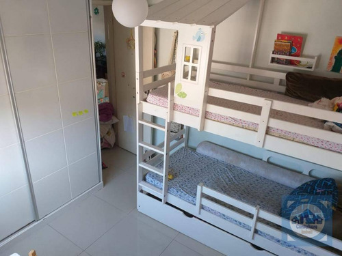 Apartamento Com 2 Dormitórios À Venda, 64 M² Por R$ 359.000,00 - Aparecida - Santos/sp - Ap5268