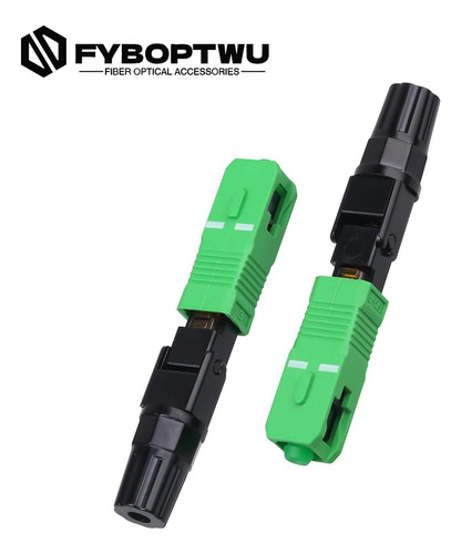 Conector Rápido De Fibra Óptica Fyboptwu 20 Pcs Sc -apc Para