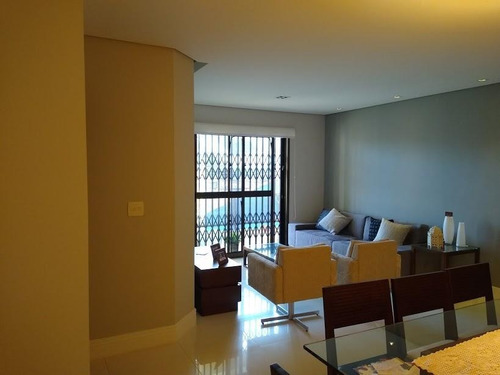 Belíssimo Apartamento Com 3 Dormitórios 1 Suíte 2 Vagas,com 118 M² - Ap0258