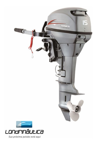 Imagem 2 de 2 de Motor De Popa 15 Hp Hidea Novo Ano 2022