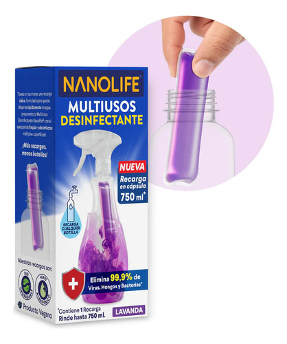 Pack Limpieza Hogar Deysa Nanolife - Recargas
