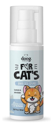 Banho Seco Espuma For Cats - 150ml