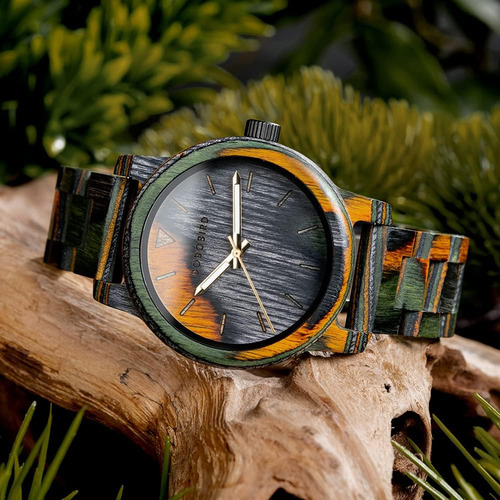 2win Relojes De Madera Coloridos Para Hombre Reloj De Pulser