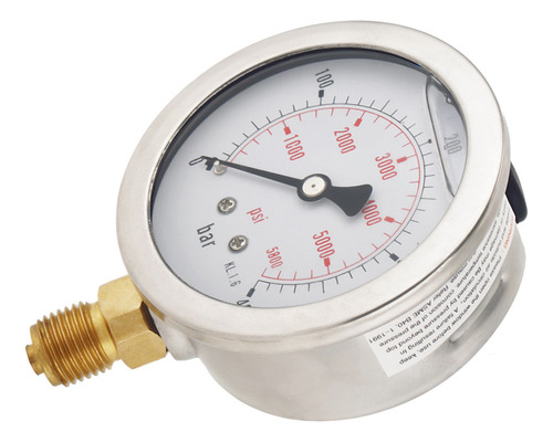 ~ Presión Hidráulica De Dial De 0,400 Bar (0,5800 Psi,