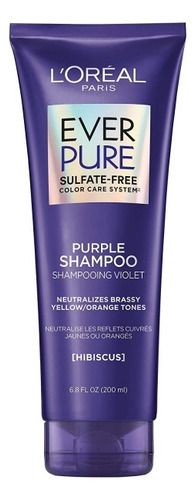 Ever Pure Shampoo Purple Sin Sal 200 Ml