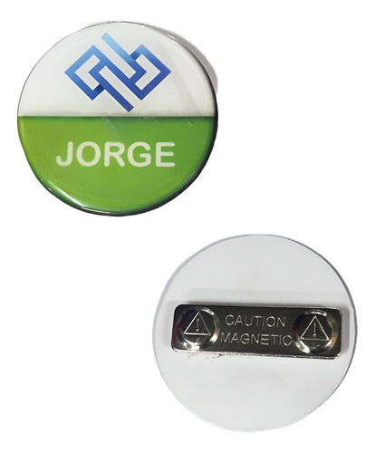 Botons Magneticos Personalizados Com Resina - 100un