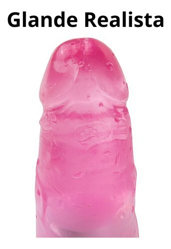 Consolo Dildo Penianoem Jelly Com Vibro Pinto Penis Pau