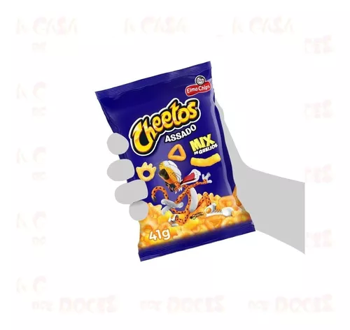 Cheetos Onda, Bola, Lua, Tubo.