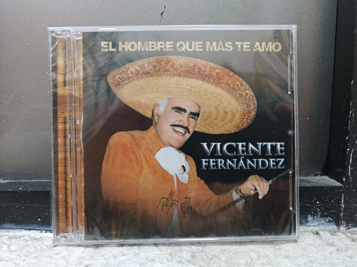 Vicente Fernandez El Hombre Que Mas Te Amo Cd Dvd Sellado