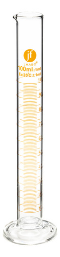 Probeta Graduada De Vidrio 100 Ml Clase B Jf Lhabo
